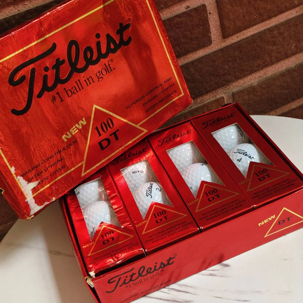 GOLF BALLS Titleist New DT 100 ลูกใหม่แกะกล่อง 1 โหล (12 ลูก)** 🏌️♂️🔥 GOLF BALLS Titleist New DT 100 ลูกใหม่แกะกล่อง 1 โหล (12 ลูก)** 🏌️♂️🔥