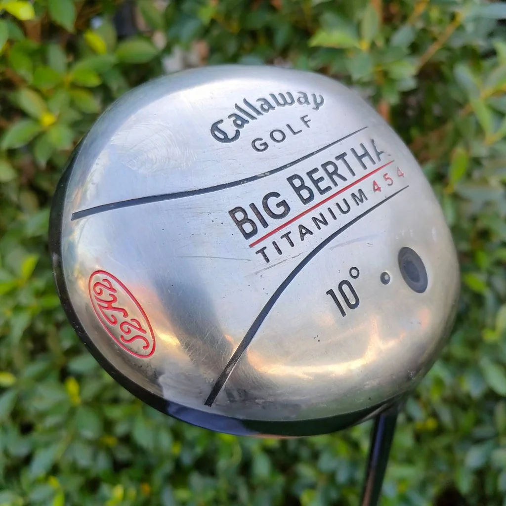DRIVER CALLAWAY BIG BERTHA TITANIUM 454 องศา 10 ก้าน SYSTEM FLEX FIRM หัวขนาดกำลังดี เร่งสปีดได้ดี DRIVER CALLAWAY BIG BERTHA TITANIUM 454 องศา 10 ก้าน SYSTEM FLEX FIRM หัวขนาดกำลังดี เร่งสปีดได้ดี