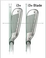 ชุดเหล็ก PING i3+ BLADE Offset น้อย: ช่วยนักกอล์ฟที่เก่งกว่าในการ “pick” ลูกจาก fairway แคบได้ง่าย