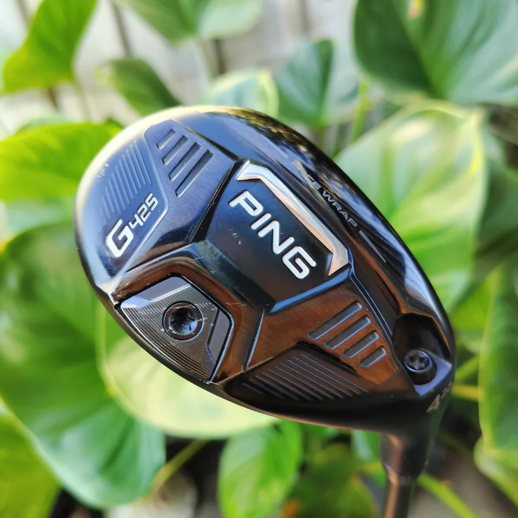 HYBRID 4 PING G425 องศา 22 ค่า MOI สูงขึ้นถึง 23% จากรุ่นก่อน ทำจากวัสดุ High Strength Maraging C300 ที่เบาและบางแต่ทนทาน สร้างแรงดีดได้สูงที่สุด ไม้กอล์ฟพรีเมี่ยมมือสอง ของแท้ By NakaraLuxurious HYBRID 4 PING G425 องศา 22 ค่า MOI สูงขึ้นถึง 23% จากรุ่นก่อน ทำจากวัสดุ High Strength Maraging C300 ที่เบาและบางแต่ทนทาน สร้างแรงดีดได้สูงที่สุด ไม้กอล์ฟพรีเมี่ยมมือสอง ของแท้ By NakaraLuxurious