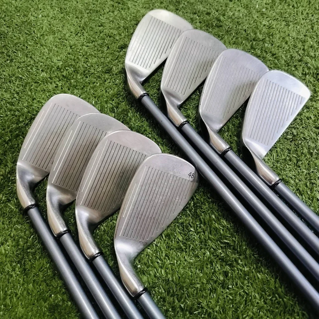 ลดล้างสต๊อค!!! ชุดเหล็ก Callaway S2H2 สุดคลาสสิค เป็นตัวต้นตำหรับ PAT PEN เอกสิทธิ์ ก้านเหล็ก ALDILA FLEX R ก้านดีมากๆ ไม้กอล์ฟพรีเมี่ยมมือสอง ของแท้ By NakaraLuxurious ลดล้างสต๊อค!!! ชุดเหล็ก Callaway S2H2 สุดคลาสสิค เป็นตัวต้นตำหรับ PAT PEN เอกสิทธิ์ ก้านเหล็ก ALDILA FLEX R ก้านดีมากๆ ไม้กอล์ฟพรีเมี่ยมมือสอง ของแท้ By NakaraLuxurious