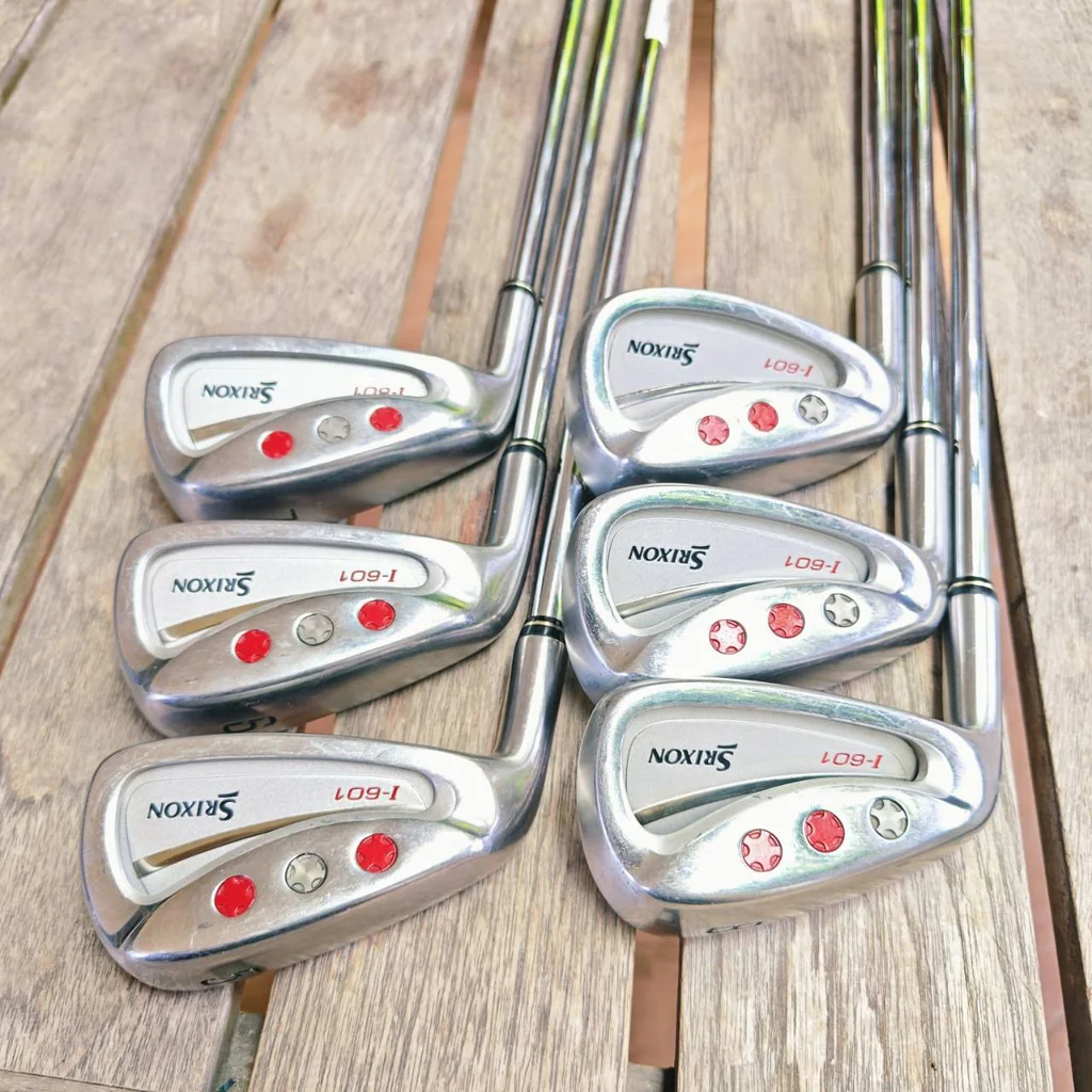 ไม้กอล์ฟมือซ้าย ** Iron Set Srixon I-601 แม่นยำ ทรงพลัง ชดเชยความผิดพลาดสูงสุดในรูปทรงระดับทัวร์! ไม้กอล์ฟมือซ้าย ** Iron Set Srixon I-601 แม่นยำ ทรงพลัง ชดเชยความผิดพลาดสูงสุดในรูปทรงระดับทัวร์!