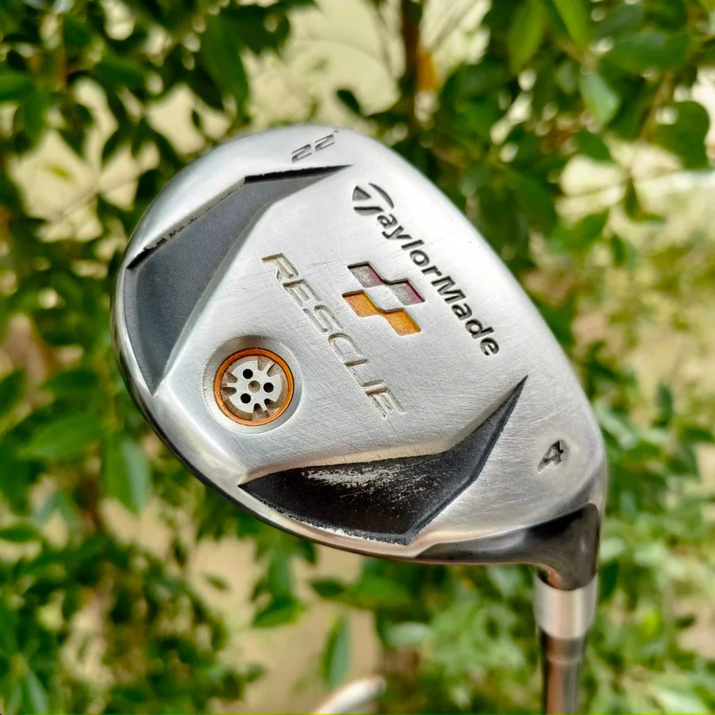 HYBRID4 TAYLORMADE RESCUE องศา 22 ก้าน RE*AX RESCUE FLEX S เป็นรุ่นสร้างชื่อมากๆของ RESCUE ตีง่ายมาก แม่นยำ ตีโดนดีมากๆ เสียงใส เวลาตีมั่นใจ เล็งกรีนระยะไกลได้เลย ไม้กอล์ฟพรีเมี่ยมมือสอง ของแท้ By NakaraLuxurious