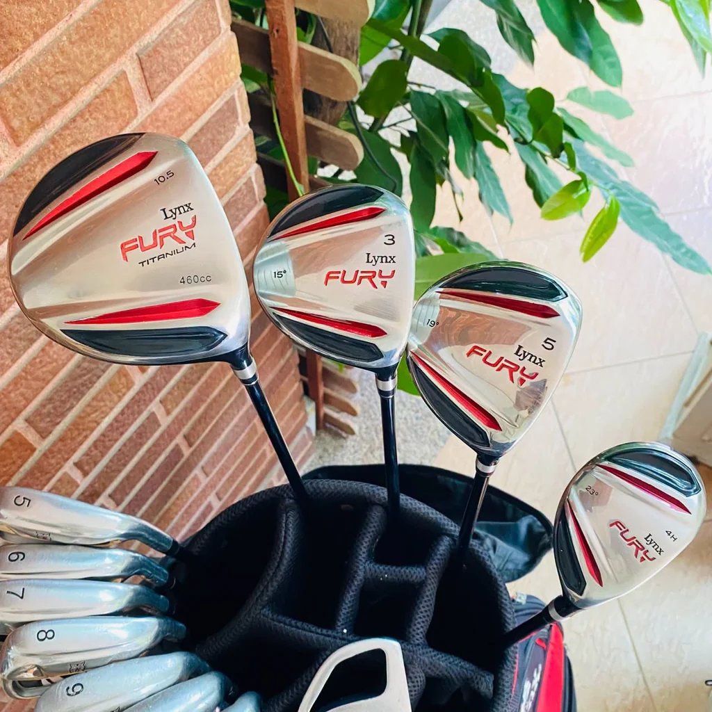 Full Set Lynx FURY ครบชุดพร้อมถุงกอล์ฟ (Driver / 3W / 5W / UT 4H / เหล็ก 5-6-7-8-9-P-S / Putter) Full Set Lynx FURY ครบชุดพร้อมถุงกอล์ฟ (Driver / 3W / 5W / UT 4H / เหล็ก 5-6-7-8-9-P-S / Putter)