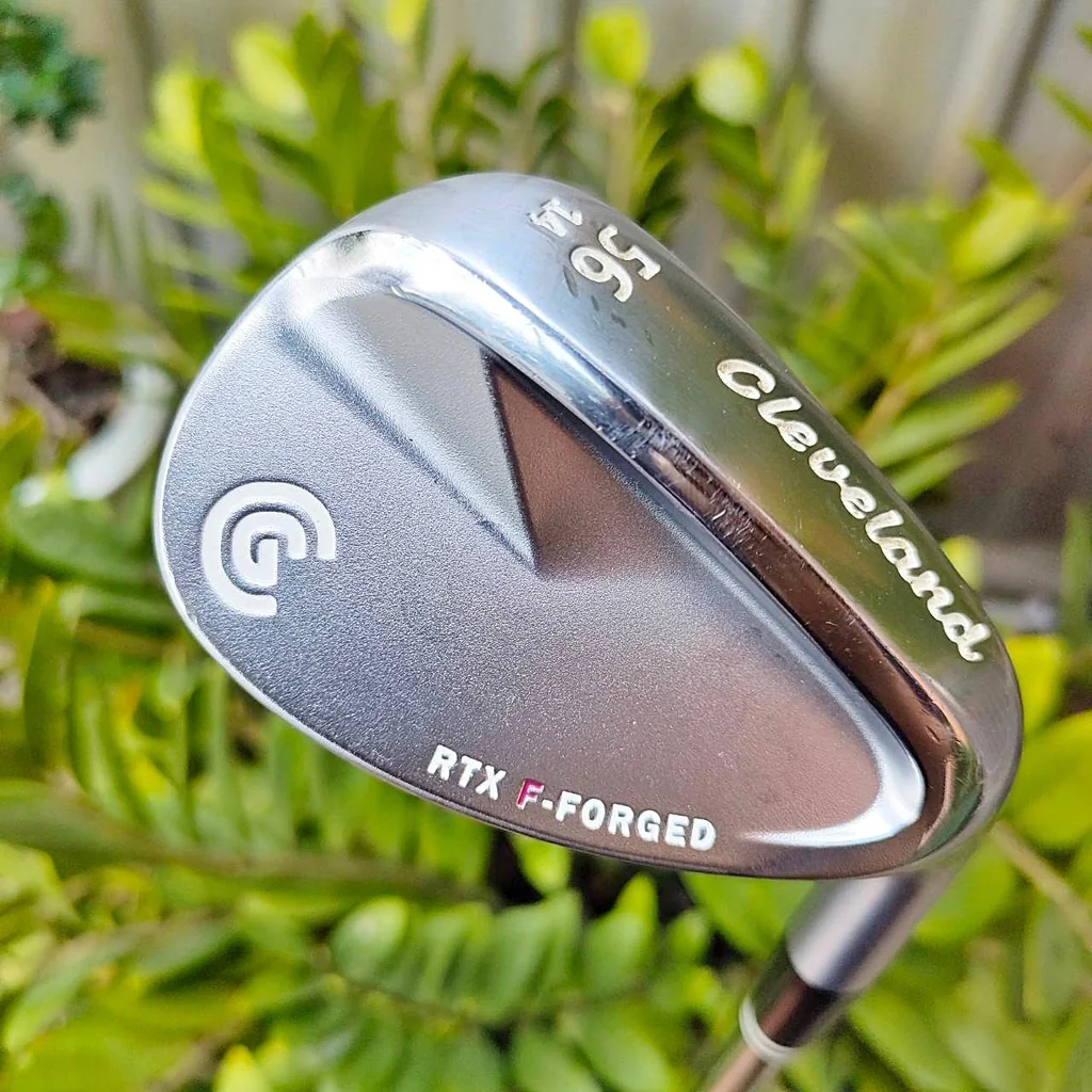 WEDGE CLEVELAND RTX F-FORGED องศา 56 เบาท์ 14 โหดสุด หรูหราสุด ก้าน NS.PRO 950GH FLEX S วัสดุพรีเมี่ยมที่ลงตัว ไม้กอล์ฟพรีเมี่ยมมือสอง ของแท้ By NakaraLuxurious WEDGE CLEVELAND RTX F-FORGED องศา 56 เบาท์ 14 โหดสุด หรูหราสุด ก้าน NS.PRO 950GH FLEX S วัสดุพรีเมี่ยมที่ลงตัว ไม้กอล์ฟพรีเมี่ยมมือสอง ของแท้ By NakaraLuxurious