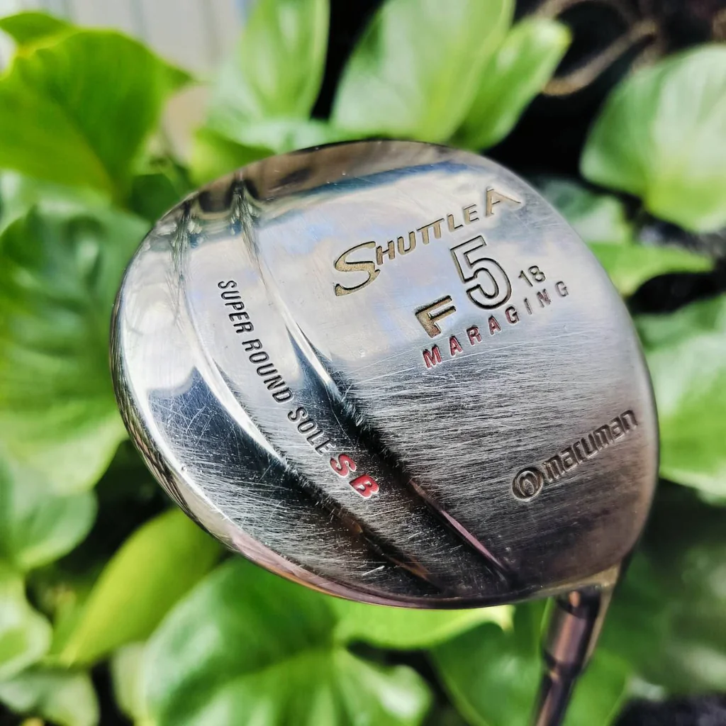 FW5 MARUMAN SHUTTLE A องศา 18 หน้าเด้ง MARAGING เด้งมากๆ ตีไกลสุดๆ ตีง่ายแบบสุดๆ SUPER ROUND SOLE SB ไม้กอล์ฟมือสอง ของแท้ By NakaraLuxurious FW5 MARUMAN SHUTTLE A องศา 18 หน้าเด้ง MARAGING เด้งมากๆ ตีไกลสุดๆ ตีง่ายแบบสุดๆ SUPER ROUND SOLE SB ไม้กอล์ฟมือสอง ของแท้ By NakaraLuxurious