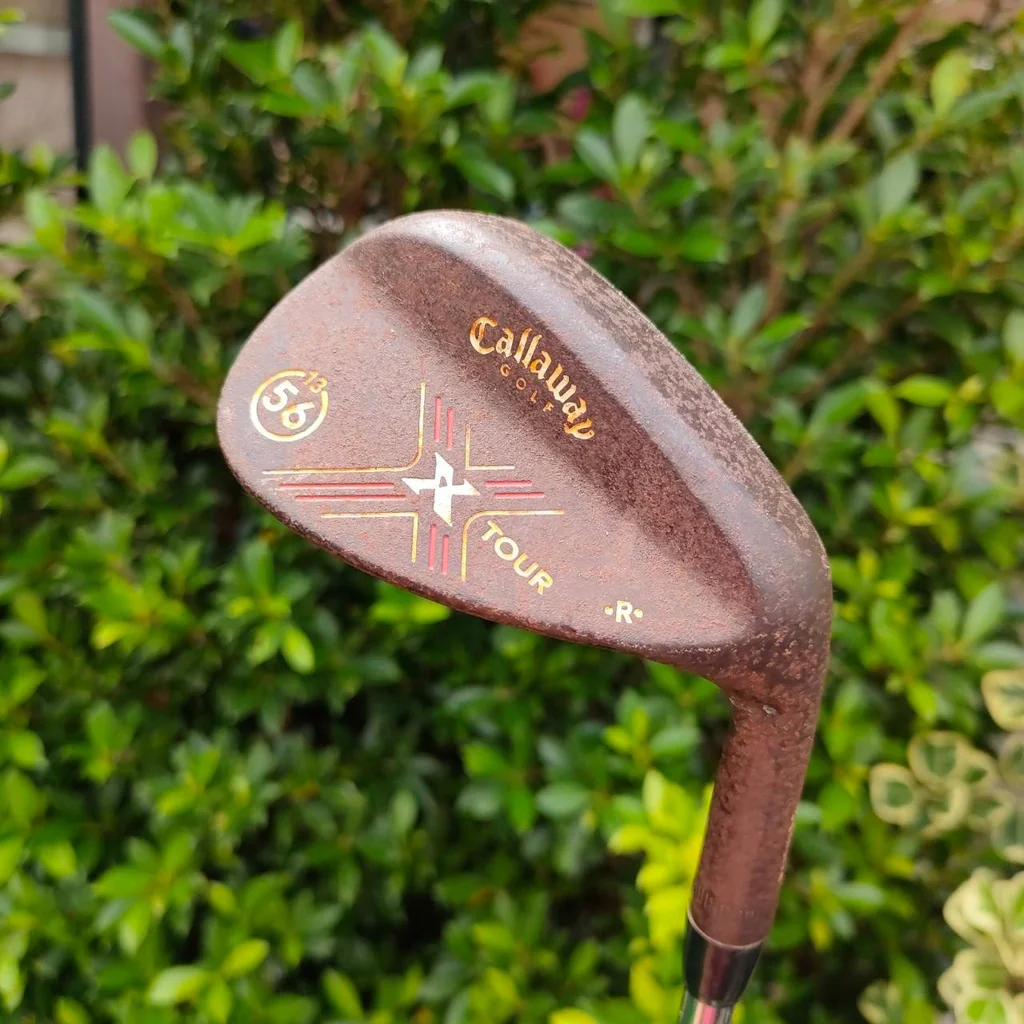 WEDGE CALLAWAY X TOUR องศา 56 BOUNCE 13 FLEX WEDGE แม่นธง เนื้อเหล็กแท้สุดพรีเมี่ยม ไม่เคลือบ ทำให้เกิดสนิม ให้ความนุ่ม และสปินจัดมาก