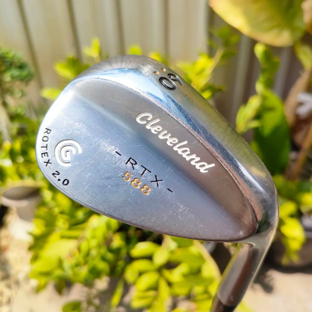 WEDGE CLEVELAND RTX 588 องศา 60 ก้าน DYNAMIC S200 เป็นตัว ROTEX 2.0 MILLED ชัดๆ สวยๆ ไม้กอล์ฟพรีเมี่ยมมือสอง ของแท้ By NakaraLuxurious