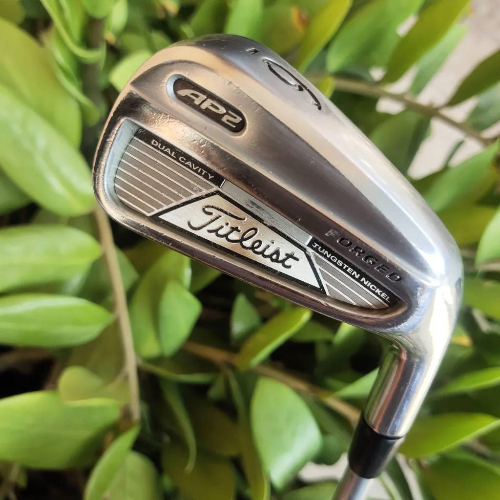 ชุดเหล็ก Titleist AP2 FORGED ก้าน PROJECT X 5.5 ชุดเหล็ก FORGED ที่มี DUAL CAVITY ได้ฟีลลิ่งพรีเมี่ยม นุ่มจัดและตีตรงมากๆ ไม้กอล์ฟพรีเมี่ยมมือสอง ของแท้ By NakaraLuxurious ชุดเหล็ก Titleist AP2 FORGED ก้าน PROJECT X 5.5 ชุดเหล็ก FORGED ที่มี DUAL CAVITY ได้ฟีลลิ่งพรีเมี่ยม นุ่มจัดและตีตรงมากๆ ไม้กอล์ฟพรีเมี่ยมมือสอง ของแท้ By NakaraLuxurious