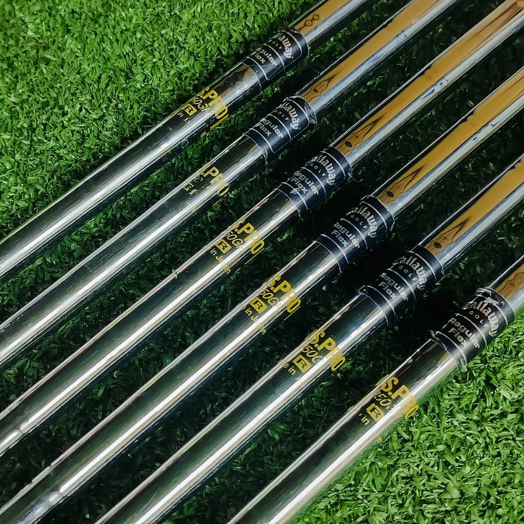 *** ขาดเหล็ก 6 *** ชุดเหล็ก Callaway BIGBERTHAR ก้าน NS PRO 850 FLEX R สภาพสวยมาก ก้านเดิม สติ๊กเกอะเดิม มีเหล็ก 5 7 8 9 PW SW ค่ะ ชุดเหล็กตีโดนง่ายๆ ได้ระยะ ไม้กอล์ฟพรีเมี่ยมมือสอง ของแท้ By NakaraLuxurious *** ขาดเหล็ก 6 *** ชุดเหล็ก Callaway BIGBERTHAR ก้าน NS PRO 850 FLEX R สภาพสวยมาก ก้านเดิม สติ๊กเกอะเดิม มีเหล็ก 5 7 8 9 PW SW ค่ะ ชุดเหล็กตีโดนง่ายๆ ได้ระยะ ไม้กอล์ฟพรีเมี่ยมมือสอง ของแท้ By NakaraLuxurious