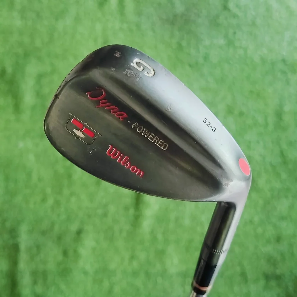 WEDGE WILSON DYNA POWERED องศา 52 BOUNCE 3 ก้าน DG S400 ก้านเหมาะกับ WEDGE โดยตรงเลย วัสดุดีมากชิพนุ่ม หน้าขัดทรายสวยมาก ไม้กอล์ฟพรีเมี่ยมมือสอง ของแท้ By NakaraLuxurious
