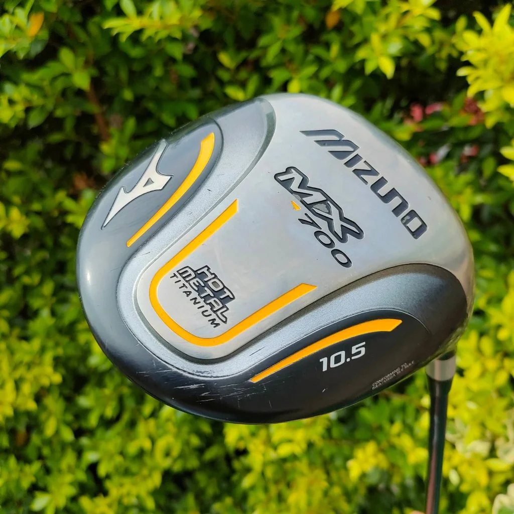 DRIVER MIZUNO MX 700 องศา 10.5 ก้าน EXSAR MD2 FLEX R วัสดุ HOT METAL TITANIUM ผลิตที่ญี่ปุ่น 100% คุณภาพพรีเมี่ยม ไม้กอล์ฟมือสอง ของแท้ BY NakaraLuxurious DRIVER MIZUNO MX 700 องศา 10.5 ก้าน EXSAR MD2 FLEX R วัสดุ HOT METAL TITANIUM ผลิตที่ญี่ปุ่น 100% คุณภาพพรีเมี่ยม ไม้กอล์ฟมือสอง ของแท้ BY NakaraLuxurious