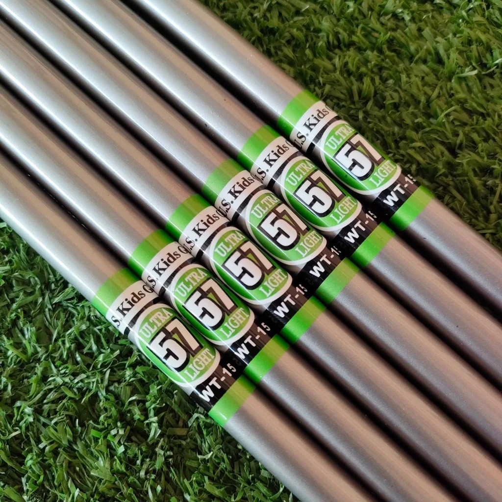 **ก้านไม้กอล์ฟเด็กสำหรับใส่ชุดเหล็ก** ก้าน U.S.KIDS GOLF ULTRA 57 LIGHT WT-15 ความยาว 33 นิ้ว มือหนึ่ง ของแท้ BY NakaraLuxurious