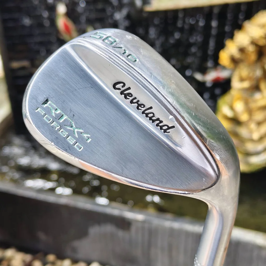WEDGE 58° Cleveland RTX4 FORGED เทคโนโลยี Rotex Face ที่นักกอล์ฟสายทำสกอร์ไว้วางใจ ⛳ WEDGE 58° Cleveland RTX4 FORGED เทคโนโลยี Rotex Face ที่นักกอล์ฟสายทำสกอร์ไว้วางใจ ⛳