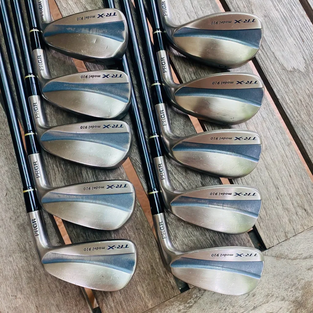 IRON SET PRGR TR-X model 910 สัมผัสความนุ่มนวลสูงสุดและการชดเชยความผิดพลาดระดับพรีเมียม IRON SET PRGR TR-X model 910 สัมผัสความนุ่มนวลสูงสุดและการชดเชยความผิดพลาดระดับพรีเมียม