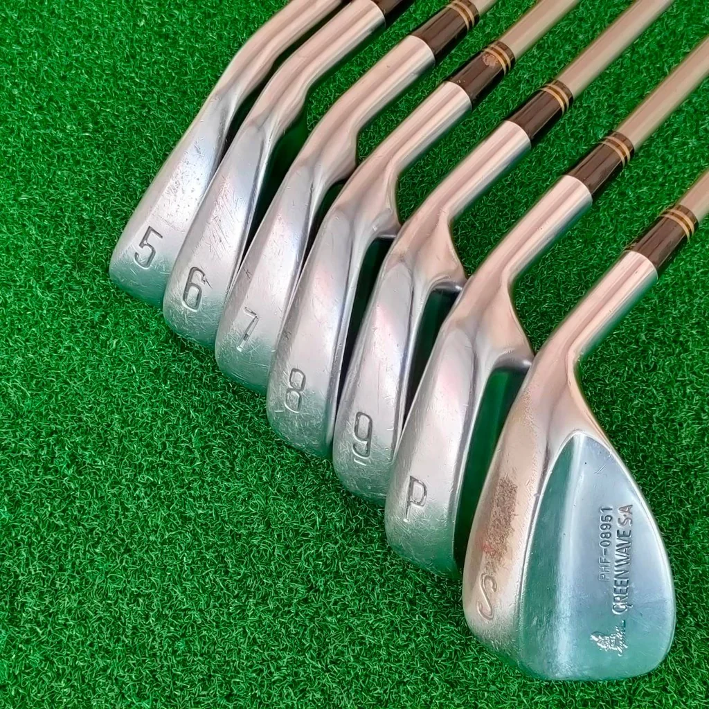 ชุดเหล็ก GREEN WAVE S-A มีเหล็ก 5-9 เเละ PW SW ก้าน JUYUTEN FN-FF FLEX AR MADE IN JAPAN ชุดเหล็ก GREEN WAVE S-A มีเหล็ก 5-9 เเละ PW SW ก้าน JUYUTEN FN-FF FLEX AR MADE IN JAPAN
