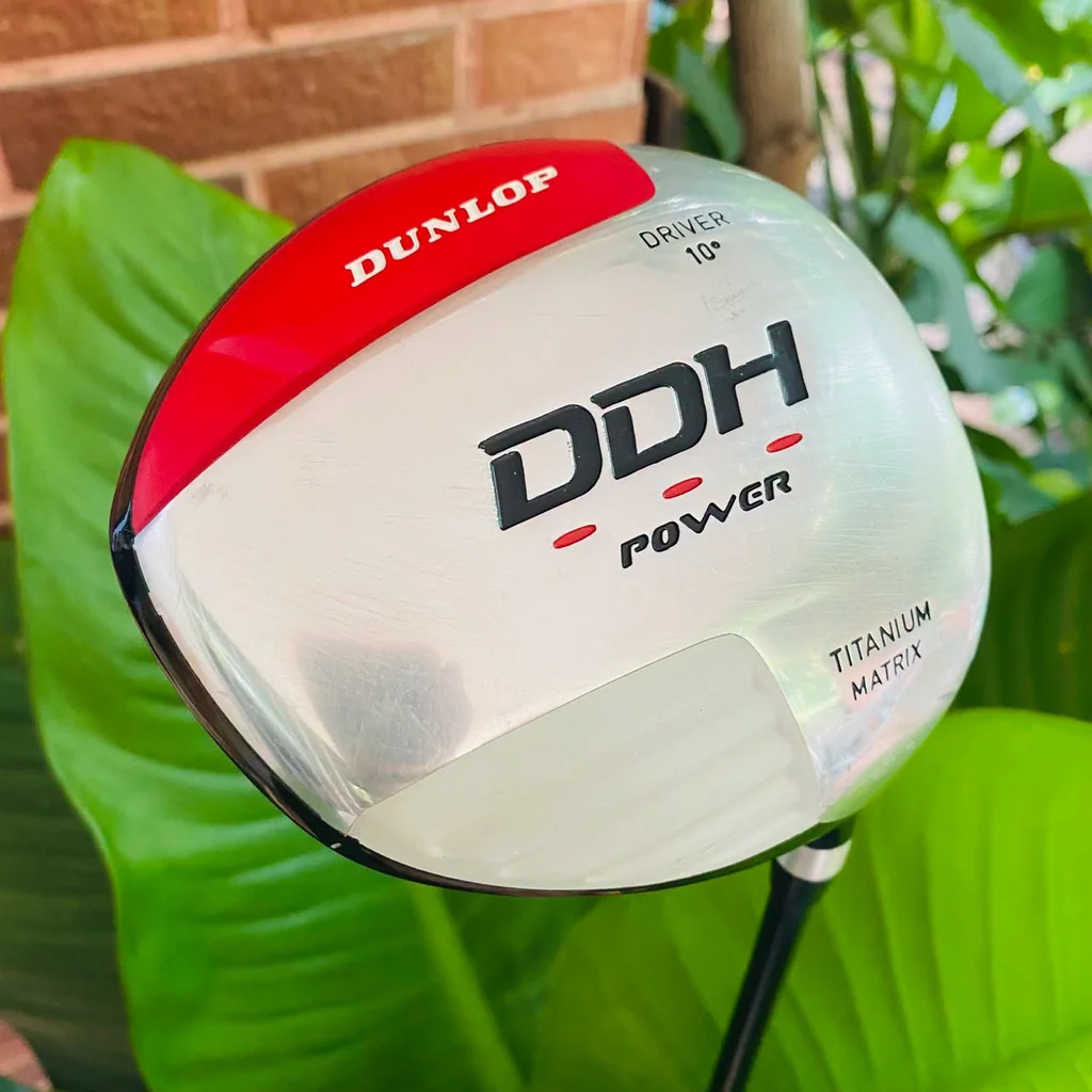 DRIVER DUNLOP DDH POWER ระเบิดพลังจากแท่นทีด้วยไดรเวอร์หน้าดีดกระจายน้ำหนัก DRIVER DUNLOP DDH POWER ระเบิดพลังจากแท่นทีด้วยไดรเวอร์หน้าดีดกระจายน้ำหนัก