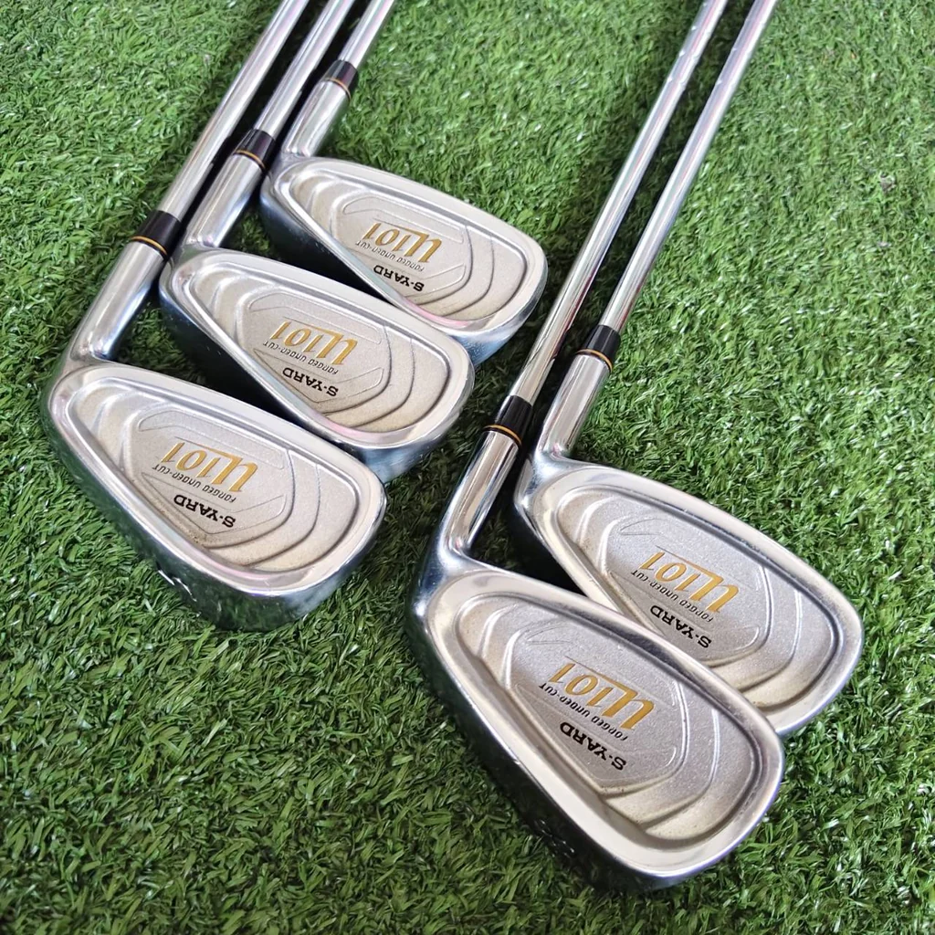 ชุดเหล็กฟอร์จสุดนิ่ม! ตีง่าย ควบคุมดีมาก ✨ S-YARD U.101 Forged Under-cut เหล็ก 5-9 | NS PRO 850 R ชุดเหล็กฟอร์จสุดนิ่ม! ตีง่าย ควบคุมดีมาก ✨ S-YARD U.101 Forged Under-cut เหล็ก 5-9 | NS PRO 850 R