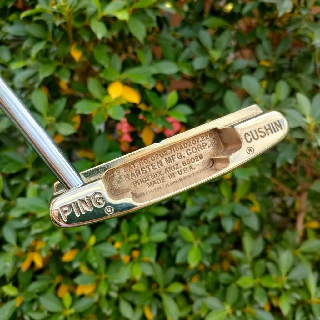 PUTTER PING CUSHIN ความยาว 34 นิ้ว ทองเหลืองแท้ๆ CUSHIN เดิมๆ PUTTER PING CUSHIN ความยาว 34 นิ้ว ทองเหลืองแท้ๆ CUSHIN เดิมๆ