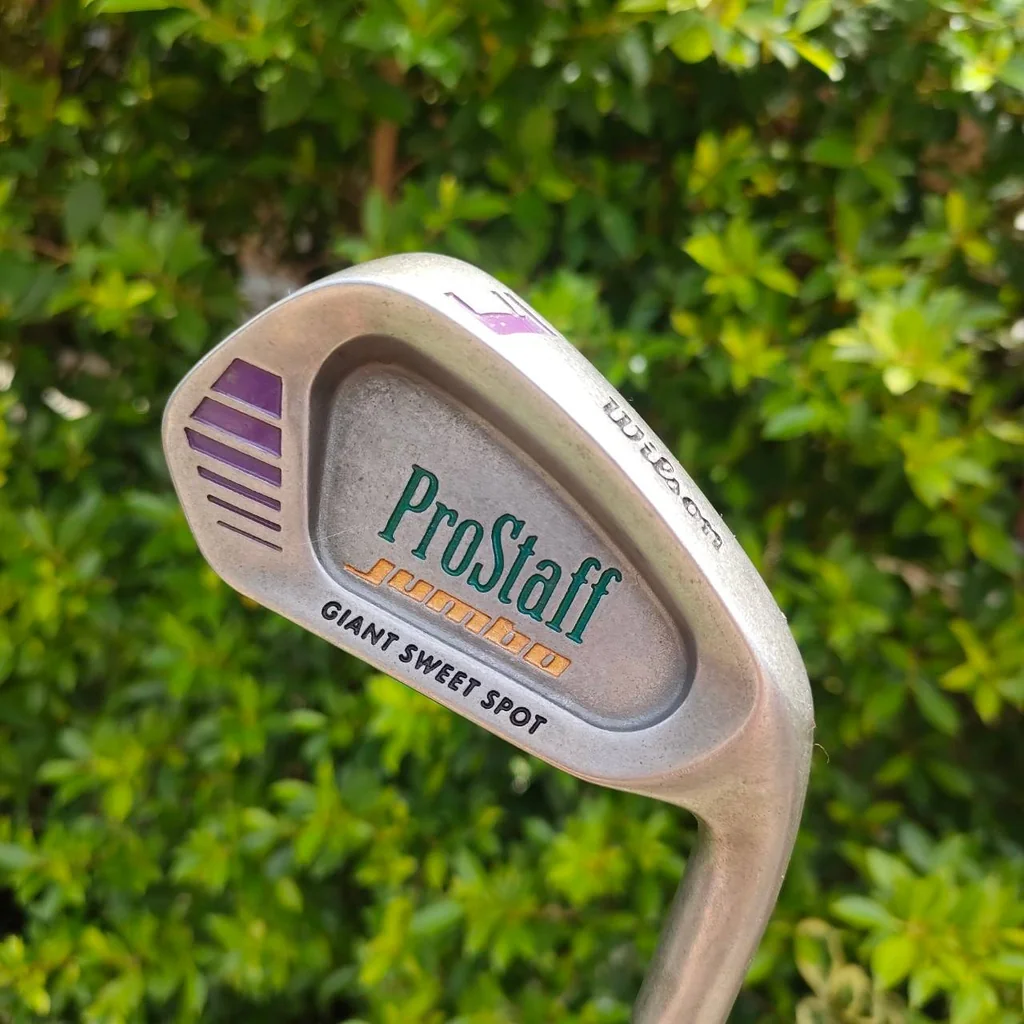 ชุดเหล็ก WILSON PROSTAFF JUMBO มีเหล็ก 3 - 9 เเละ PW ก้าน BRUNSWICK FLEX R แท้ๆ เป็นเหล็กใบใหญ่ และกระจายน้ำหนักได้ดีมาก ไม้กอล์ฟมือสอง ของแท้ BY NakaraLuxurious ชุดเหล็ก WILSON PROSTAFF JUMBO มีเหล็ก 3 - 9 เเละ PW ก้าน BRUNSWICK FLEX R แท้ๆ เป็นเหล็กใบใหญ่ และกระจายน้ำหนักได้ดีมาก ไม้กอล์ฟมือสอง ของแท้ BY NakaraLuxurious