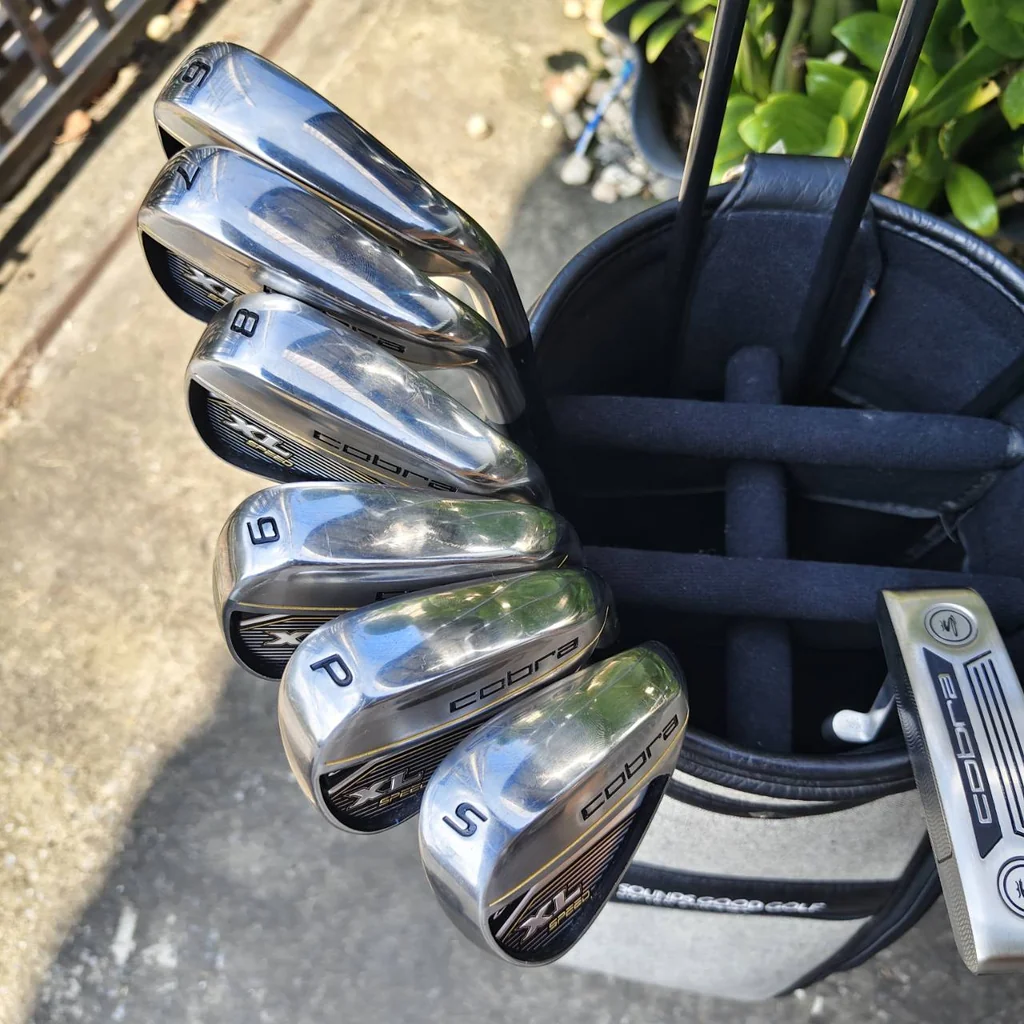 ไม้กอล์ฟครบชุด COBRA XL SPEED สภาพสวยมากๆ มาพร้อมถุงกอล์ฟ Sounds Good Golf x UNITED ARROWS ไม้กอล์ฟครบชุด COBRA XL SPEED สภาพสวยมากๆ มาพร้อมถุงกอล์ฟ Sounds Good Golf x UNITED ARROWS