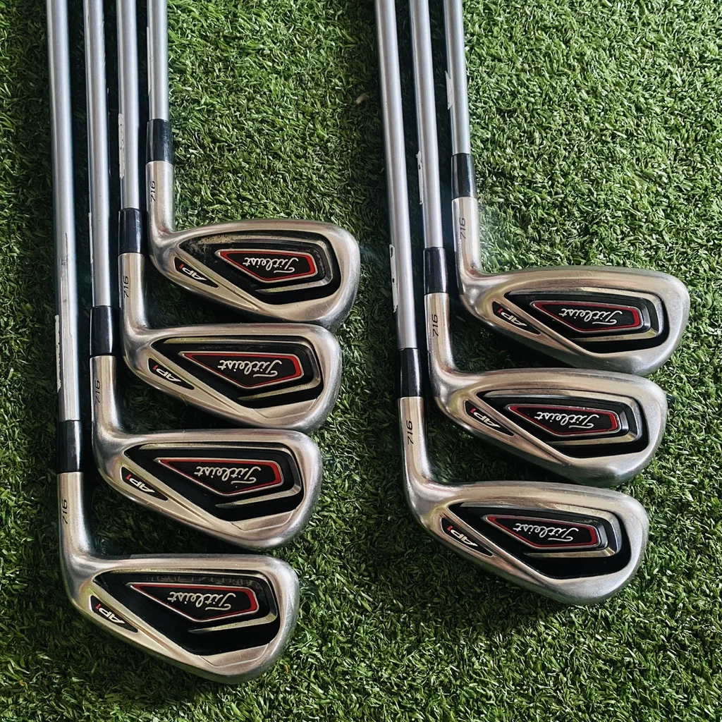 ชุดเหล็ก TITLEIST AP1 716⛳(2)รุ่นฮิต ตีง่าย ครบ 56789P–W🎊ก้านKUROKAGE FLEX Rทั้งชุด เสถียร คุมทิศดี ชุดเหล็ก TITLEIST AP1 716⛳(2)รุ่นฮิต ตีง่าย ครบ 56789P–W🎊ก้านKUROKAGE FLEX Rทั้งชุด เสถียร คุมทิศดี