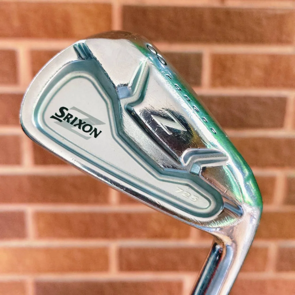 IRON SET SRIXON Z725 FORGED Laser Milling** เทคโนโลยีเพิ่มความหยาบและแรงเสียดทานบนหน้าไม้ IRON SET SRIXON Z725 FORGED Laser Milling** เทคโนโลยีเพิ่มความหยาบและแรงเสียดทานบนหน้าไม้