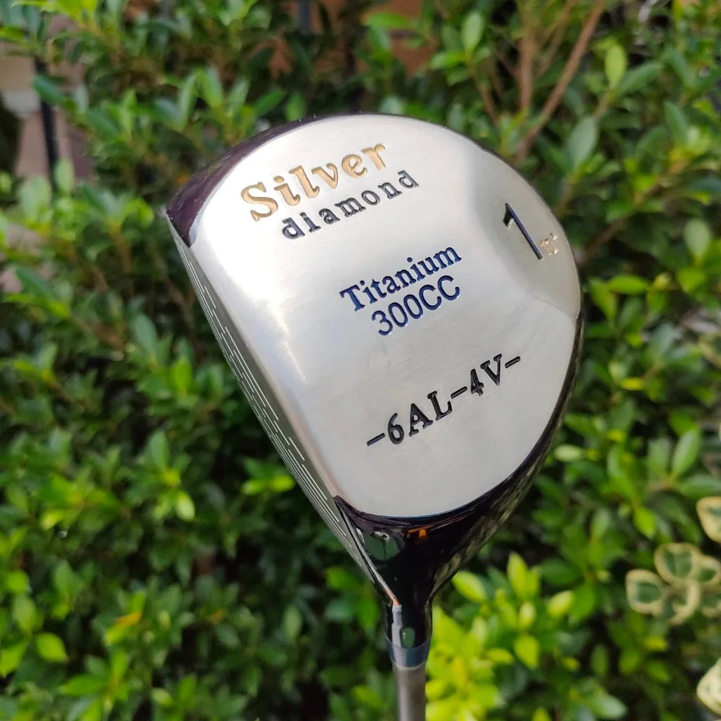 * ไม้กอล์ฟมือซ้าย * DRIVER 1 SILVER DIAMOND องศา 10 วัสดุ TITANIUM ก้าน TAYLORMADE