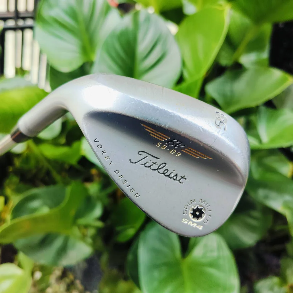 *** ไม้กอล์ฟมือซ้าย *** WEDGE Titleist SM4 องศา 58 VOKEY DESIGND SPIN MILLED 4 BOUNCE 9 ก้าน DG S300 เหมาะกับ WEDGE ม่ สปินดีมากๆ ไม้กอล์ฟพรีเมี่ยมญี่ปุ่นมือสอง ของแท้ By NakaraLuxurious *** ไม้กอล์ฟมือซ้าย *** WEDGE Titleist SM4 องศา 58 VOKEY DESIGND SPIN MILLED 4 BOUNCE 9 ก้าน DG S300 เหมาะกับ WEDGE ม่ สปินดีมากๆ ไม้กอล์ฟพรีเมี่ยมญี่ปุ่นมือสอง ของแท้ By NakaraLuxurious