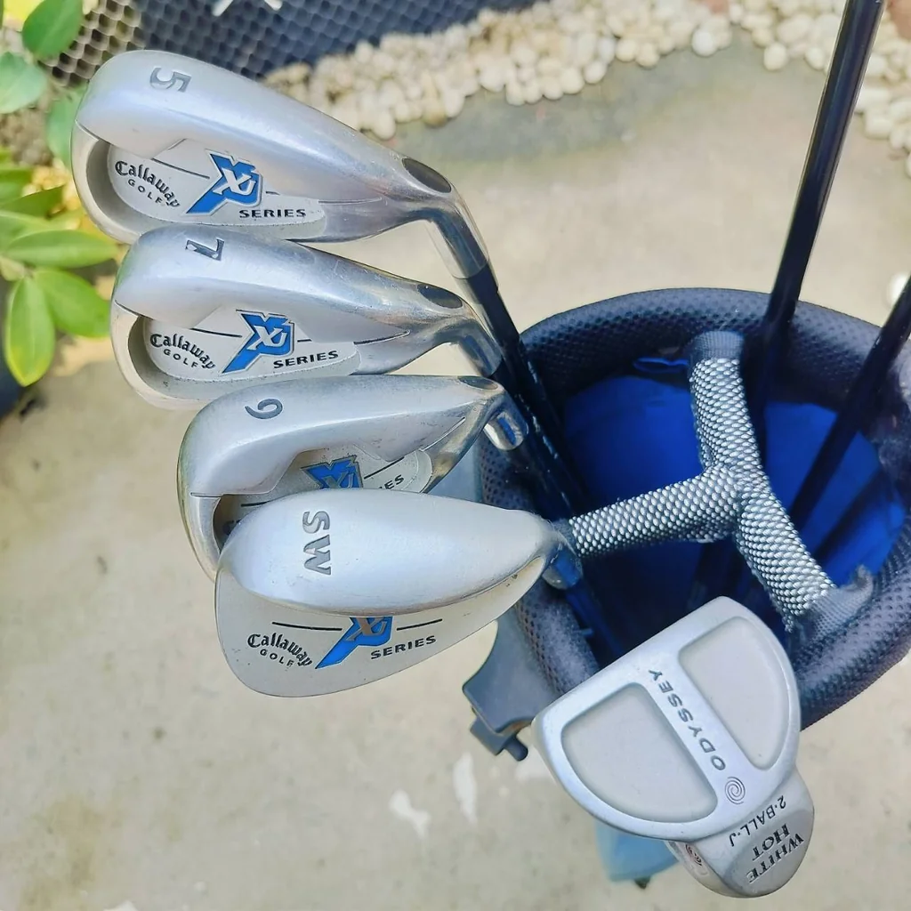 ไม้กอล์ฟเด็กครบชุด Callaway XJ SERIES เหล็ก 7 ความยาว 34 นิ้ว ชุดกอล์ฟเด็ก ที่ได้คุณภาพ มาตรฐานเดียวกับไม้ผู้ใหญ่ ไม้ได้จำนวนเยอะมาก ของดีมาก ไม้กอล์ฟพรีเมี่ยมมือสอง ของแท้ By NAkaraLuxurious ไม้กอล์ฟเด็กครบชุด Callaway XJ SERIES เหล็ก 7 ความยาว 34 นิ้ว ชุดกอล์ฟเด็ก ที่ได้คุณภาพ มาตรฐานเดียวกับไม้ผู้ใหญ่ ไม้ได้จำนวนเยอะมาก ของดีมาก ไม้กอล์ฟพรีเมี่ยมมือสอง ของแท้ By NAkaraLuxurious