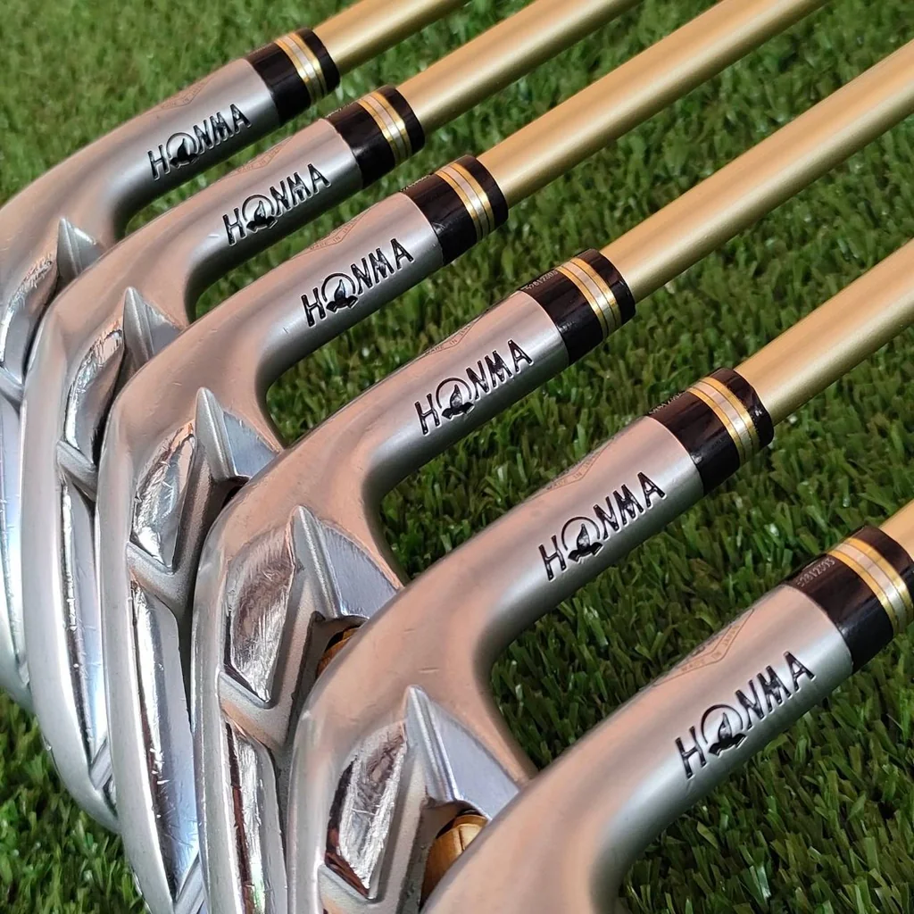 ชุดเหล็ก HONMA BERES FORGED รุ่นใหม่ออฟปี 2020 มีเหล็ก 6 - 11 ก้าน ARMRQ FLEX R ** ก้านระดับ 2 ดาว ** เหล็ก 7 องศา 27 ตีไกลจัด ชุดเหล็ก HONMA BERES FORGED รุ่นใหม่ออฟปี 2020 มีเหล็ก 6 - 11 ก้าน ARMRQ FLEX R ** ก้านระดับ 2 ดาว ** เหล็ก 7 องศา 27 ตีไกลจัด