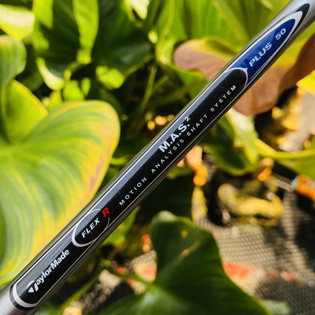 เหล็ก 5 TaylorMade RAC CGB ก้าน TaylorMade M.A.S.2 Plus Flex R "ง่าย" และ "ไกล" ในเหล็กชิ้นเดียว เหล็ก 5 TaylorMade RAC CGB ก้าน TaylorMade M.A.S.2 Plus Flex R "ง่าย" และ "ไกล" ในเหล็กชิ้นเดียว