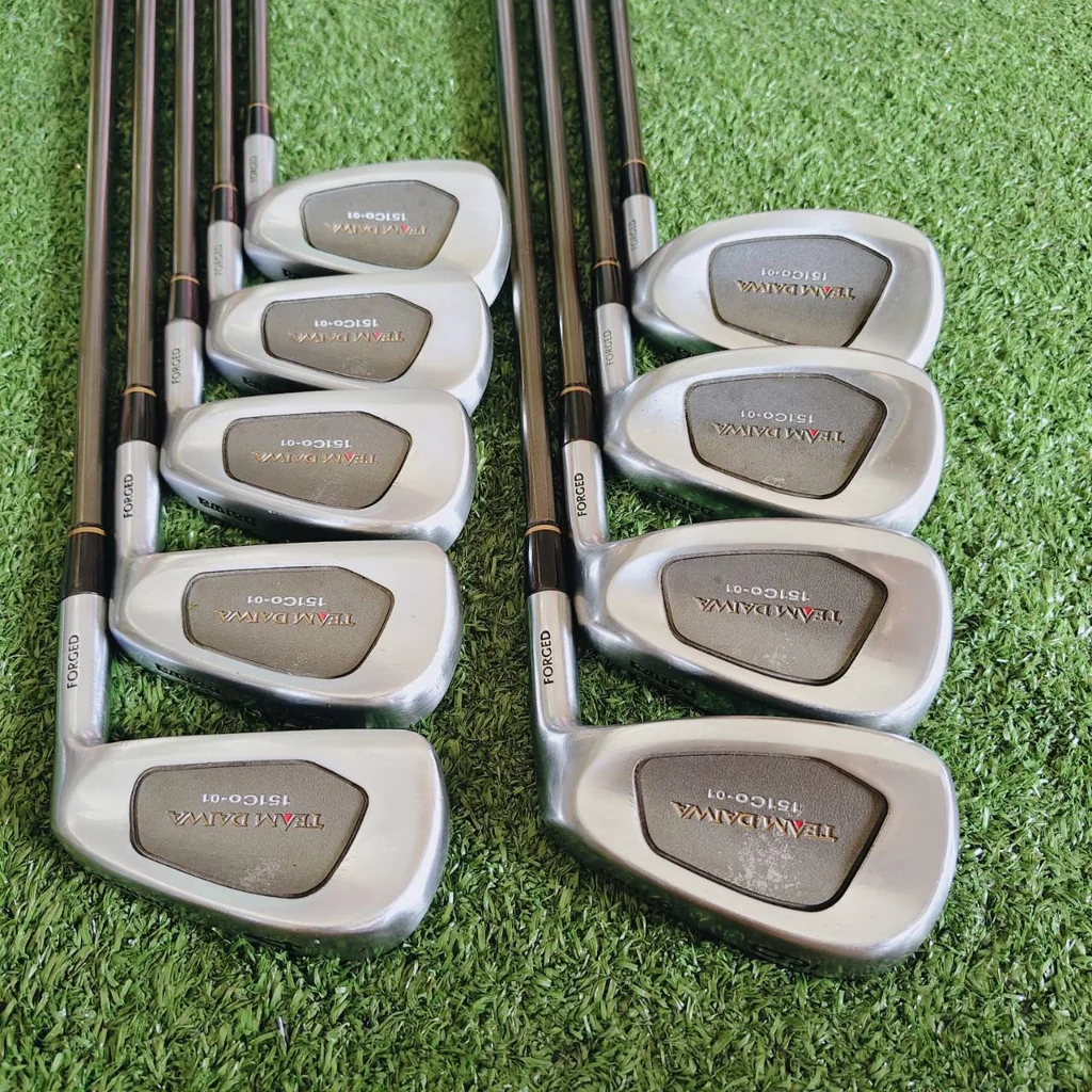 ชุดเหล็ก TEAM DAIWA 151Co-01 FORGED ⛳ ชุดเหล็กฟอร์จฟีลนุ่ม สภาพสวยมาก หน้าไม้เด้ง ตอบสนองดี