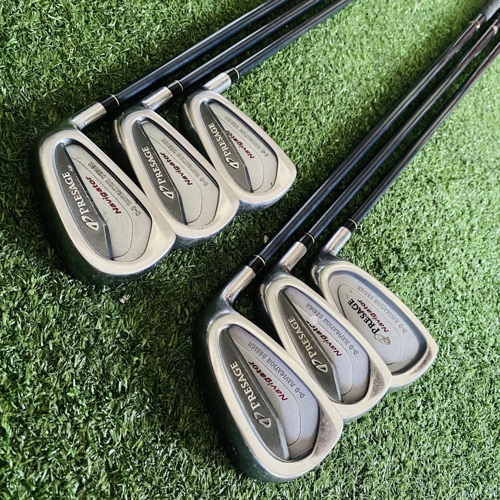 🏌️♂️✨ ชุดเหล็ก MIZUNO PRESAGE NAVIGATOR ฟีลนุ่ม ตีง่าย คุมเกมได้มั่นใจ! มีเหล็ก 6 7 8 9 P F 🔥 🏌️♂️✨ ชุดเหล็ก MIZUNO PRESAGE NAVIGATOR ฟีลนุ่ม ตีง่าย คุมเกมได้มั่นใจ! มีเหล็ก 6 7 8 9 P F 🔥