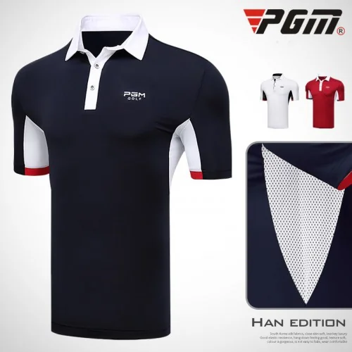 เสื้อนักกอล์ฟกอล์ฟสุภาพบุรุษ PGM YF126 เสื้อนักกอล์ฟกอล์ฟสุภาพบุรุษ PGM YF126