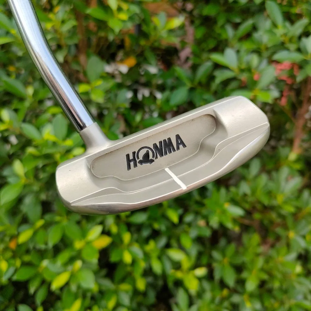 PUTTER HONMA HP-803 ความยาว 34 นิ้ว MADE IN JAPAN SAKATA รูปทรงมอลเล็ต พัตต์ง่าย หน้า MILLED เกาะไลน์ พรีเมี่ยมสุดๆครับ PUTTER HONMA HP-803 ความยาว 34 นิ้ว MADE IN JAPAN SAKATA รูปทรงมอลเล็ต พัตต์ง่าย หน้า MILLED เกาะไลน์ พรีเมี่ยมสุดๆครับ