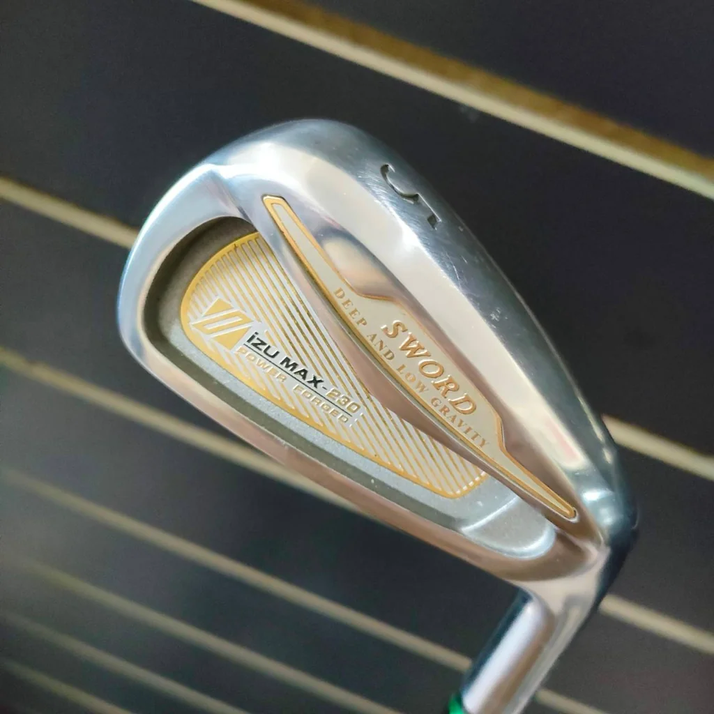 เหล็ก 5 SWORD IZU MAX -230 POWER FORGED CAVITY ก้าน SWORD IZU MAX FLEX R เป็นเหล็กยาวสุดพรีเมี่ยมหน้าเด้ง ไม้กอล์ฟมือสอง ของแท้ BY NakaraLuxurious เหล็ก 5 SWORD IZU MAX -230 POWER FORGED CAVITY ก้าน SWORD IZU MAX FLEX R เป็นเหล็กยาวสุดพรีเมี่ยมหน้าเด้ง ไม้กอล์ฟมือสอง ของแท้ BY NakaraLuxurious