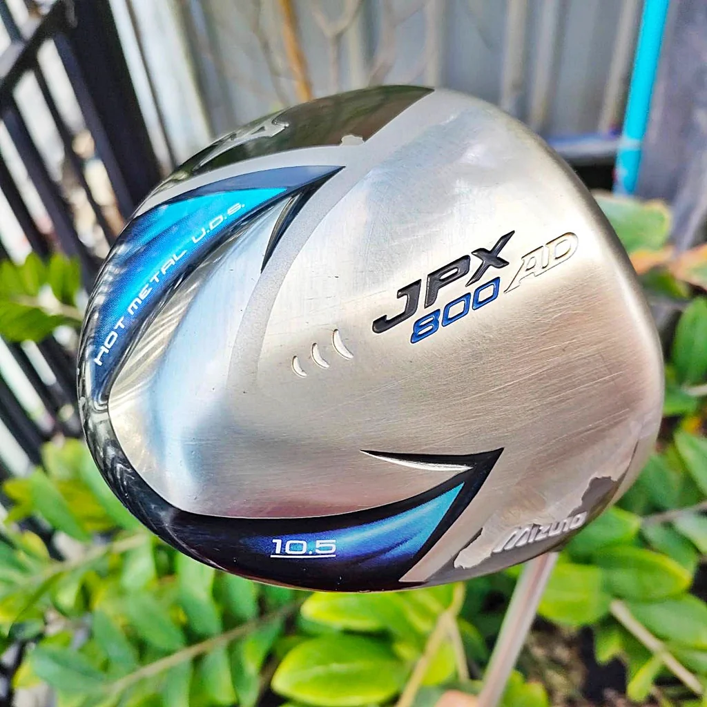 DRIVER MIZUNO JPX 800 AD องศา 10.5 ก้าน JPXMD -100 FLEX R ตีง่าย +ตีไกล ก้านเบามากเพียง 41 กรัมเท่านั้น ทำให้เร่งสปีดได้ดี ไม้กอล์ฟพรีเมี่ยมมือสอง ของแท้ By NakaraLuxurious DRIVER MIZUNO JPX 800 AD องศา 10.5 ก้าน JPXMD -100 FLEX R ตีง่าย +ตีไกล ก้านเบามากเพียง 41 กรัมเท่านั้น ทำให้เร่งสปีดได้ดี ไม้กอล์ฟพรีเมี่ยมมือสอง ของแท้ By NakaraLuxurious