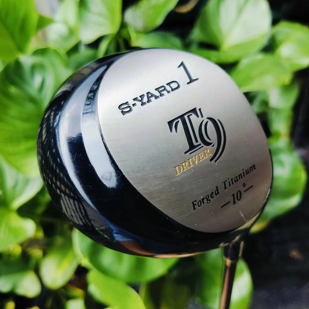 Driver S-YARD T9 องศา 10 วัสดุ FORGED TITANIUM ก้าน S-YARD FLEX R1 ตีวงสบาย เป็นไม้พรีเมี่ยมญี่ปุ่นยอดนิยมสูงสุด ไม้กอล์ฟพรีเมี่ยมมือสอง ของแท้ By NakaraLuxurious Driver S-YARD T9 องศา 10 วัสดุ FORGED TITANIUM ก้าน S-YARD FLEX R1 ตีวงสบาย เป็นไม้พรีเมี่ยมญี่ปุ่นยอดนิยมสูงสุด ไม้กอล์ฟพรีเมี่ยมมือสอง ของแท้ By NakaraLuxurious