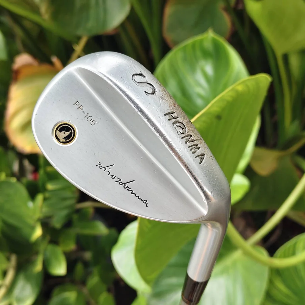 SW HIRO HONMA PP-105 ⭐⭐⭐ ⛳🔥 เวดจ์งานญี่ปุ่น ฟีลนุ่ม คุมระยะมั่นใจ 🔥⛳ ก้านไทเทเนียมระดับ 3 ดาว SW HIRO HONMA PP-105 ⭐⭐⭐ ⛳🔥 เวดจ์งานญี่ปุ่น ฟีลนุ่ม คุมระยะมั่นใจ 🔥⛳ ก้านไทเทเนียมระดับ 3 ดาว
