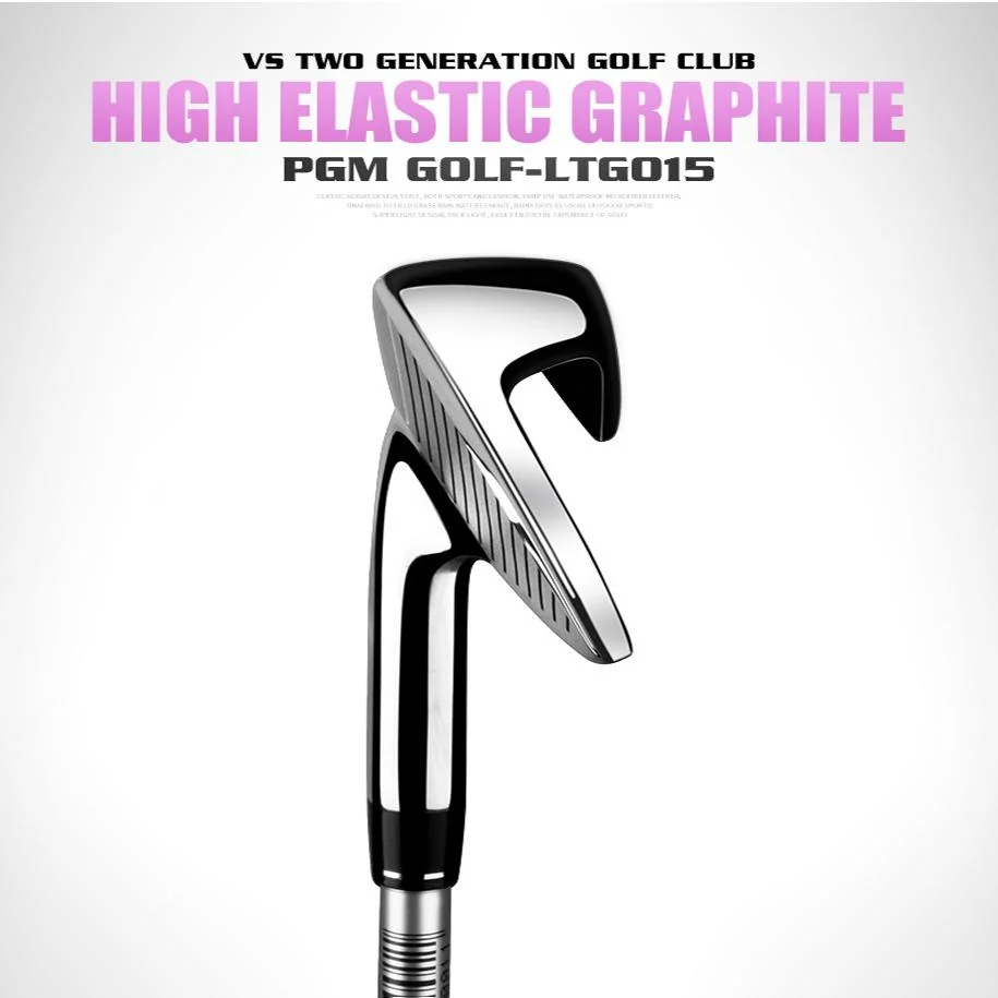 LADY 'S IRON 7 PGM TIG015 VS (GRAPHITE L-FLEX) เหล็ก 7 สำหรับผู้หญิง ออกแบบมาดีไซน์สปอร์ต Cavity back ทำให้ตีง่ายมาก ( 1 PCS. ) LADY 'S IRON 7 PGM TIG015 VS (GRAPHITE L-FLEX) เหล็ก 7 สำหรับผู้หญิง ออกแบบมาดีไซน์สปอร์ต Cavity back ทำให้ตีง่ายมาก ( 1 PCS. )