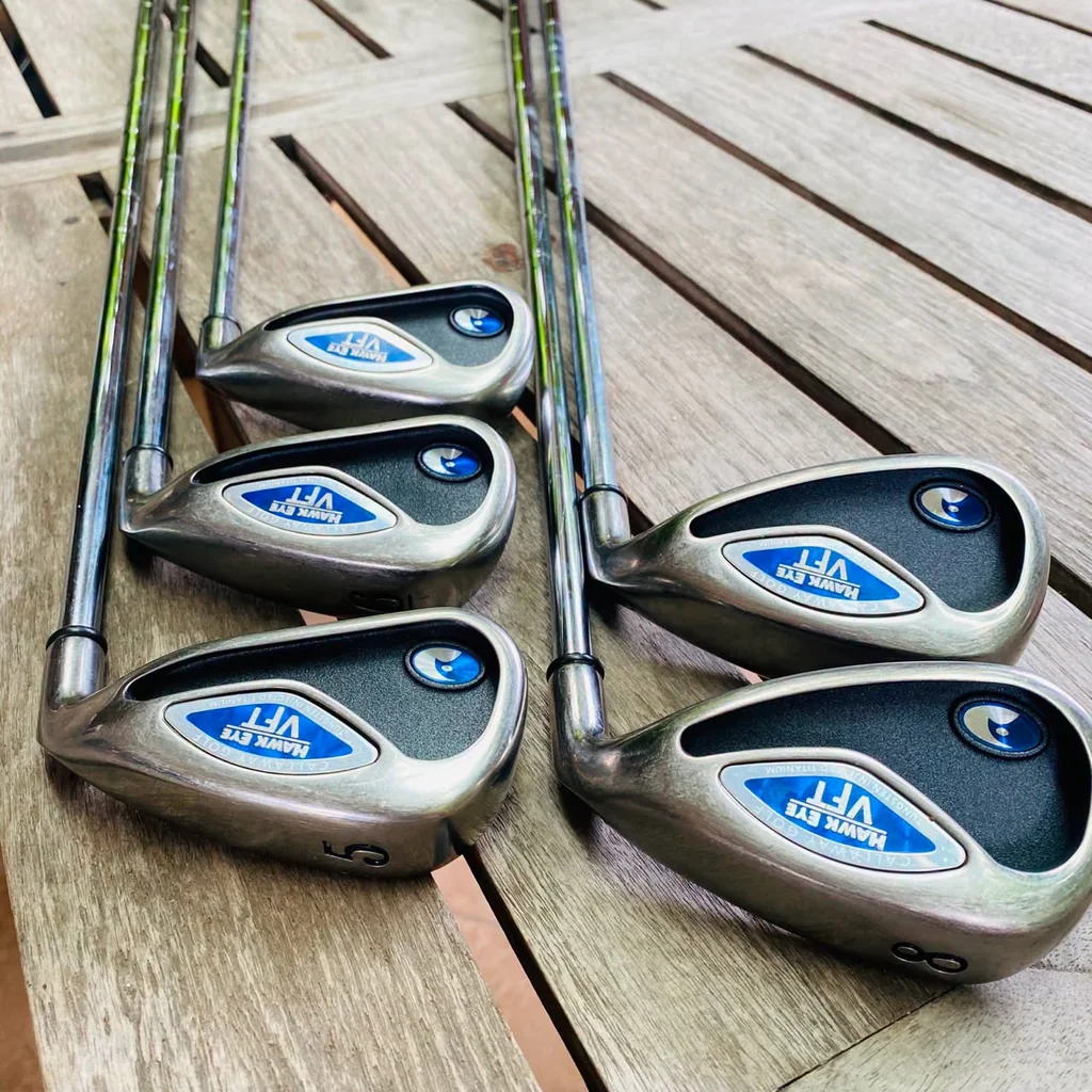 IRON SET CALLAWAY HAWK EYE VFT TUNGSTEN INJECTED TITANIUM ตีลูกลอยง่าย ได้ระยะไกล IRON SET CALLAWAY HAWK EYE VFT TUNGSTEN INJECTED TITANIUM ตีลูกลอยง่าย ได้ระยะไกล