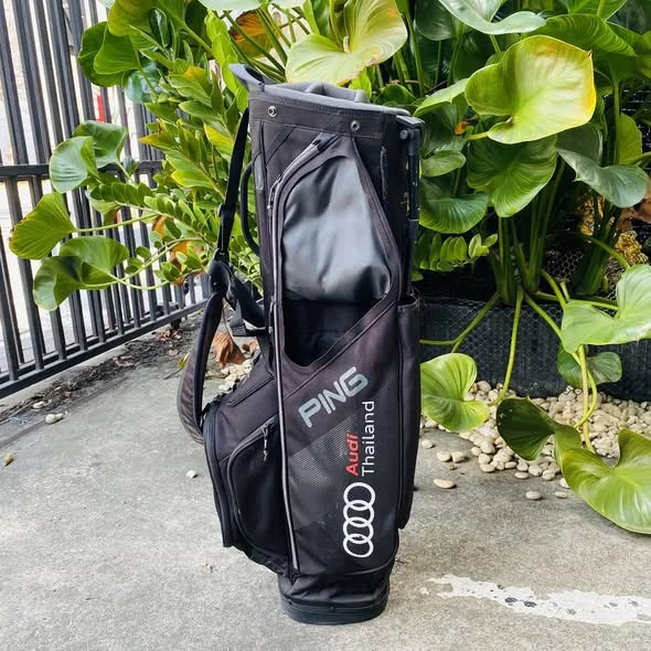 ถุงกอล์ฟ PING x AUDI🔥⛳ของแท้ ขาตั้ง ดีไซน์เท่ ** ถุงวางตั้งตรงไม่ค่อยอยู่แต่ถ้าขาตั้งแข็งแรงมากๆ ** ถุงกอล์ฟ PING x AUDI🔥⛳ของแท้ ขาตั้ง ดีไซน์เท่ ** ถุงวางตั้งตรงไม่ค่อยอยู่แต่ถ้าขาตั้งแข็งแรงมากๆ **