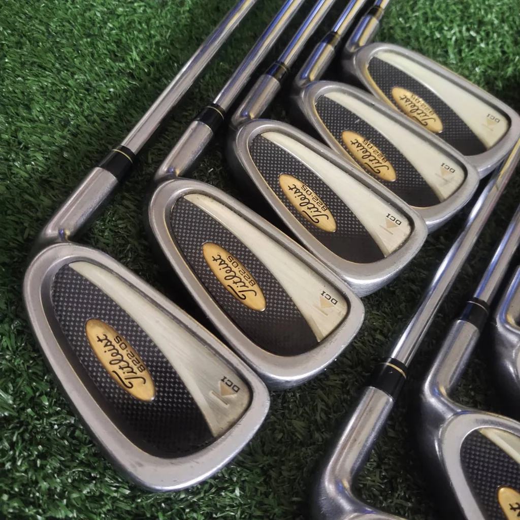 ชุดเหล็ก Titleist DCI 822 OS หน้าเด้ง ง่ายต่อการตี ลูกลอยสวย Oversize ช่วยเพิ่มความมั่นใจ ชุดเหล็ก Titleist DCI 822 OS หน้าเด้ง ง่ายต่อการตี ลูกลอยสวย Oversize ช่วยเพิ่มความมั่นใจ