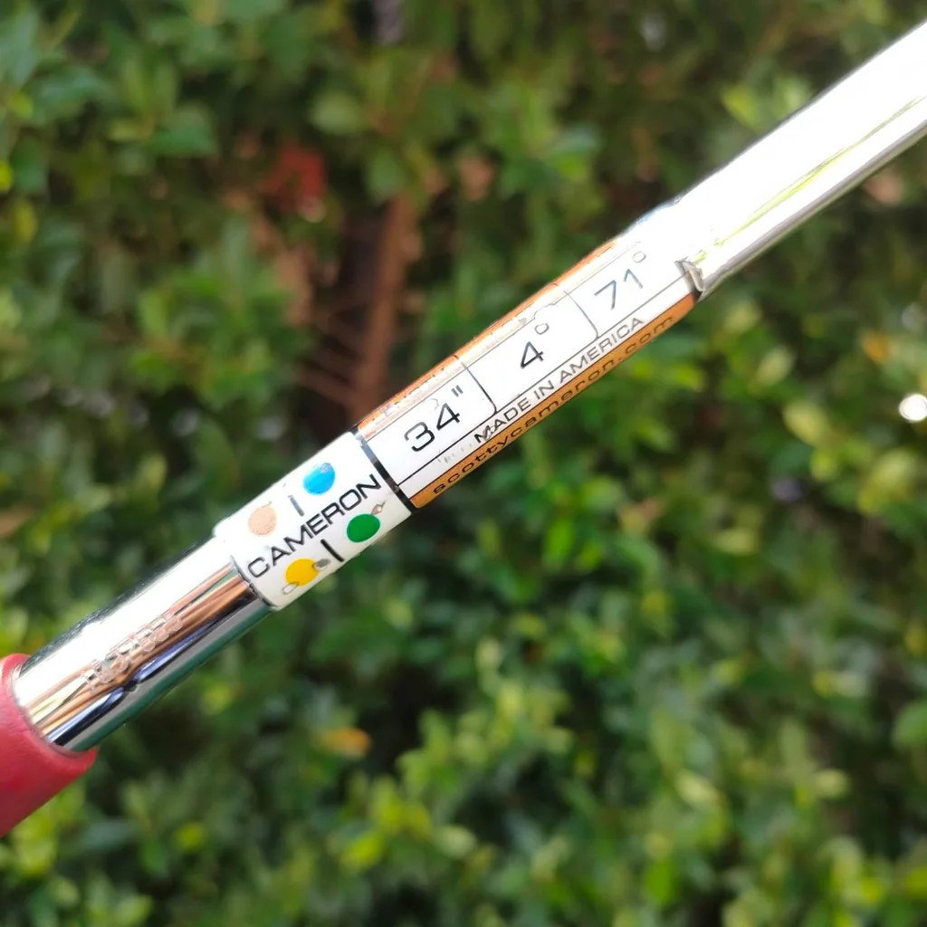 PUTTER TITLEIST SCOTTY CAMERON STUDIO STYLE NEWPORT ความยาว 34 นิ้ว ไม้กอล์ฟมือสอง ของแท้ BY NakaraLuxurious PUTTER TITLEIST SCOTTY CAMERON STUDIO STYLE NEWPORT ความยาว 34 นิ้ว ไม้กอล์ฟมือสอง ของแท้ BY NakaraLuxurious