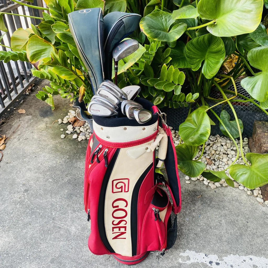 ชุดไม้กอล์ฟผู้หญิง GOSEN JAPAN–CALLISTO TRIWAVE⛳งานญี่ปุ่นแท้ ดีไซน์สวยดูแพง✨น้ำหนักเบาตีง่ายครบชุด🎀 ชุดไม้กอล์ฟผู้หญิง GOSEN JAPAN–CALLISTO TRIWAVE⛳งานญี่ปุ่นแท้ ดีไซน์สวยดูแพง✨น้ำหนักเบาตีง่ายครบชุด🎀