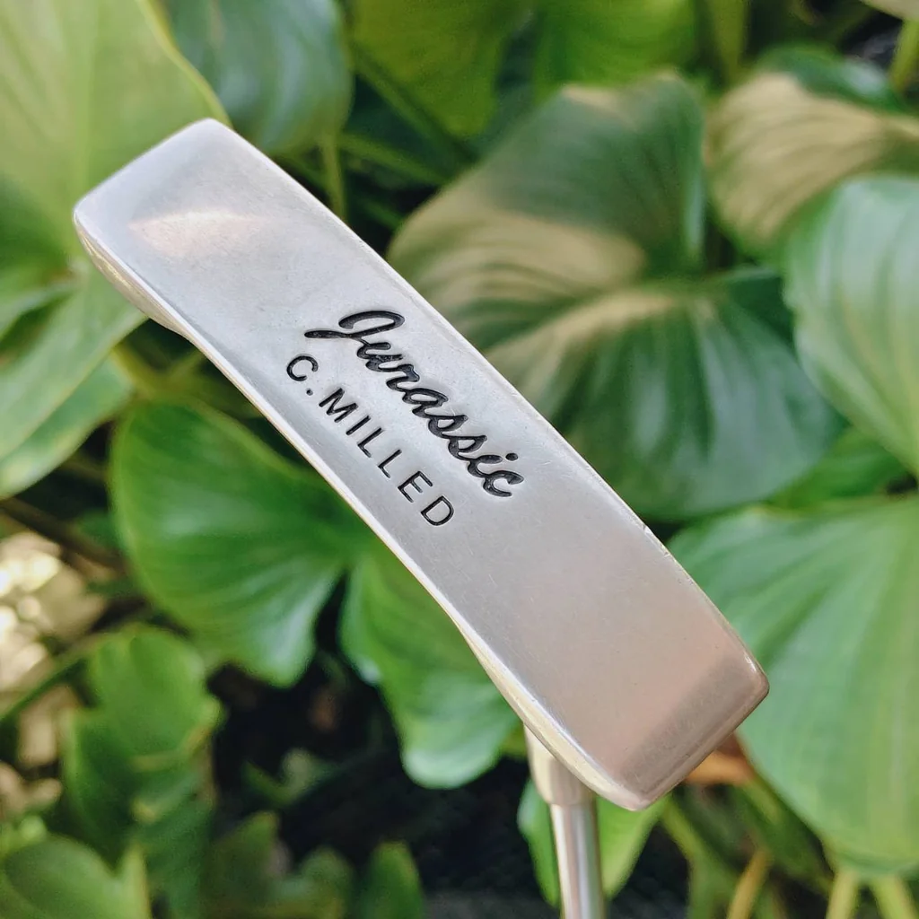 PUTTER H.MAKIMOTO JURASSIC C.MILLED CM1-SLANT 34” งานญี่ปุ่น Milled Face คือจุดเด่นสุดยอดเกาะไลน์ PUTTER H.MAKIMOTO JURASSIC C.MILLED CM1-SLANT 34” งานญี่ปุ่น Milled Face คือจุดเด่นสุดยอดเกาะไลน์