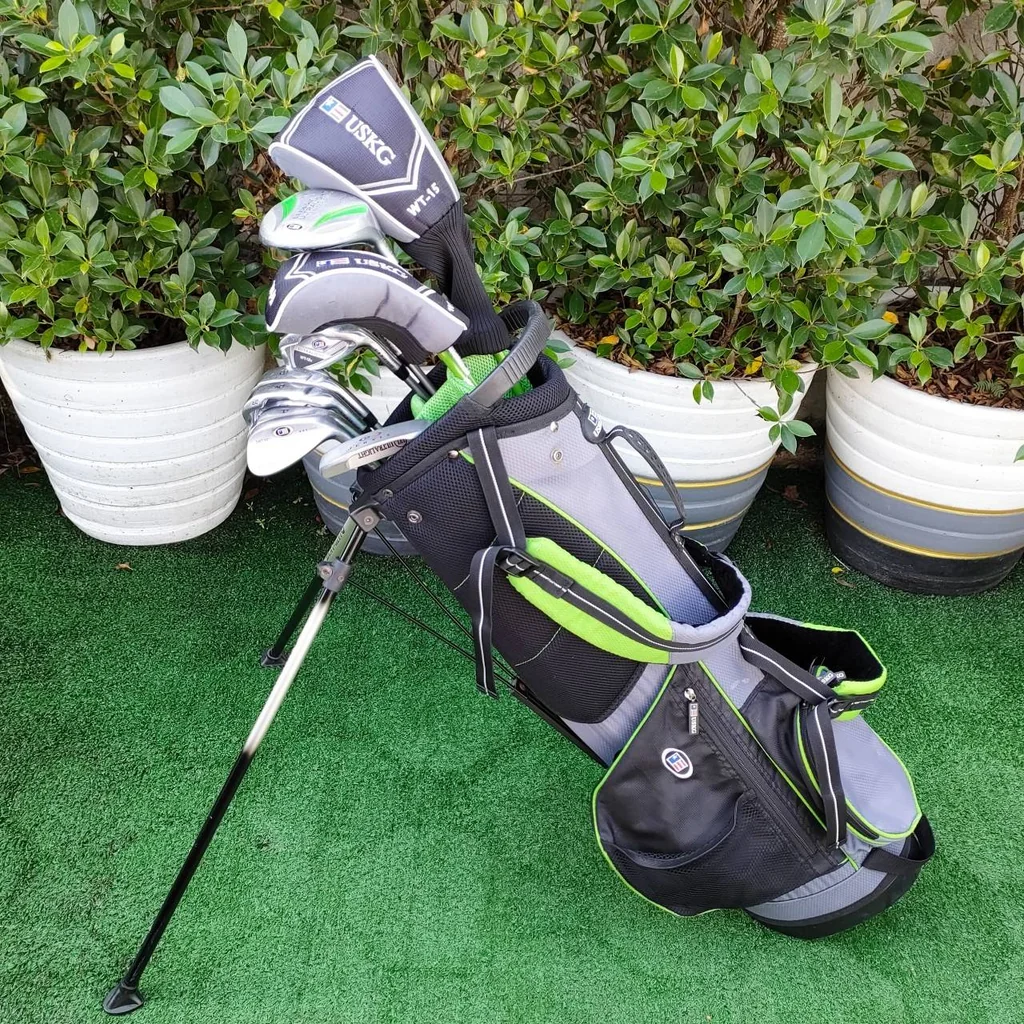 ชุดไม้กอล์ฟสำหรับเด็ก U.S. KIDS GOLF 57″ ความสูง : 57-60 นิ้ว หรือ 144-152 เซนติเมตร ชุดไม้กอล์ฟสำหรับเด็ก U.S. KIDS GOLF 57″ ความสูง : 57-60 นิ้ว หรือ 144-152 เซนติเมตร