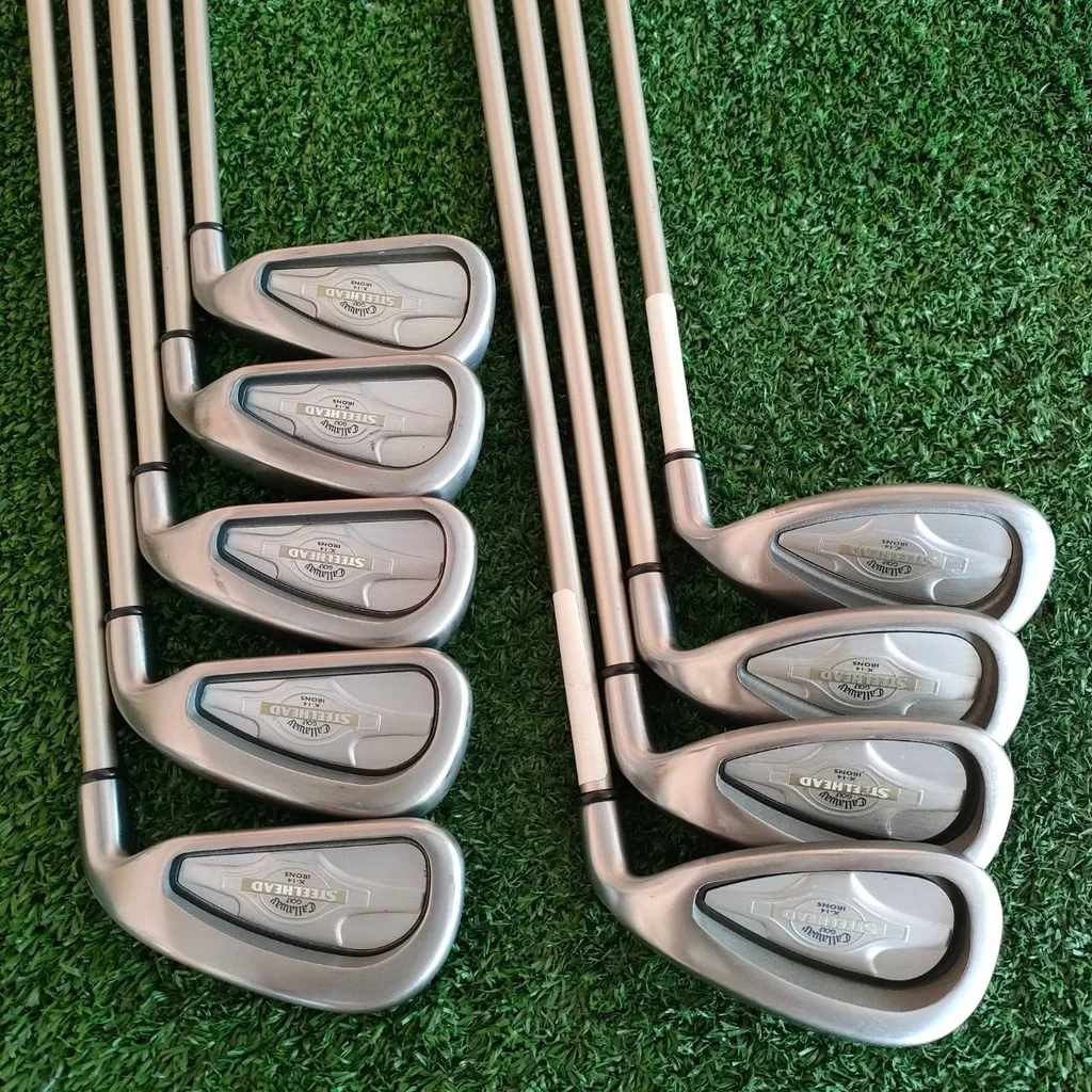 🏌️ **ชุดเหล็กสำหรับผู้หญิง** CALLAWAY STEELHEAD X-14 GEMS มีเหล็ก 3-9 เเละ PW SW FLEX LADY ก้าน BIG BERTHA STEELHEAD X-14 GEMS ไม้กอล์ฟมือสอง ของแท้ BY NakaraLuxurious