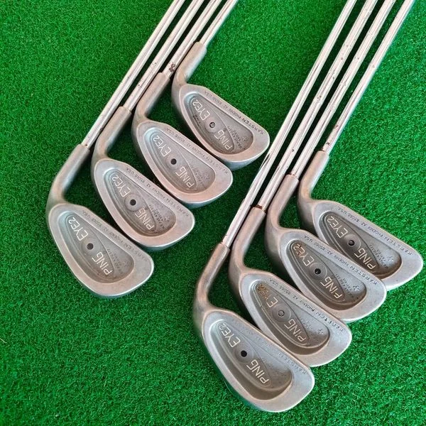ชุดเหล็ก PING EYE 2 + มีเหล็ก 3-9 เเละ W จุดดำ ก้าน PING เดิมๆเลยครับ จุดดำคือจุดที่ไลน์แองเกิ้ล จะเท่ากับเหช็กทั่วๆไปเลยครับ ชุดเหล็ก PING EYE 2 + มีเหล็ก 3-9 เเละ W จุดดำ ก้าน PING เดิมๆเลยครับ จุดดำคือจุดที่ไลน์แองเกิ้ล จะเท่ากับเหช็กทั่วๆไปเลยครับ
